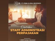 Loker Staff Administrasi Perpajakan
