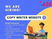 We Are Hiring Copy Writer Website