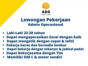Lowongan Kerja Admin Operasional
