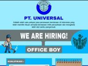 WE ARE HIRING! OFFICE BOY