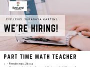 PART TIME MATH TEACHER