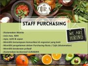 Lowongan Kerja Staff Purchasing