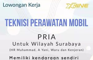 Lowongan Kerja Teknisi Perawatan Mobil