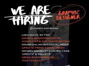 WE ARE HIRING GRAPHIC DESIGNER