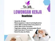 Lowongan Kerja Beautician