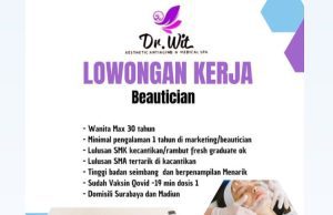 Lowongan Kerja Beautician