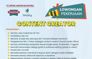 Lowongan Kerja Content Creator