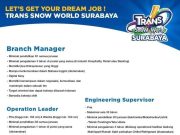 TRANS SNOW WORLD SURABAYA