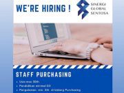 STAFF PURCHASING, SINERGI GLOBAL SENTOSA