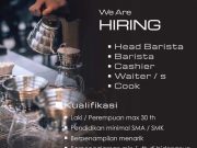 WE ARE HIRING HEAD BARISTA