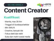 WE ARE HIRING CONTENT CREATOR