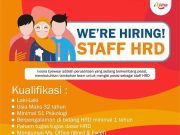 WE’RE HIRING! STAFF HRD