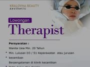 LOWONGAN THERAPIST