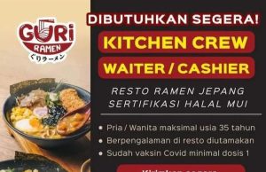 KITCHEN CREW WAITER/CASHIER