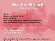 Admin Social Media