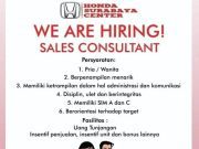 WE ARE HIRING! SALES CONSULTANT