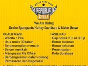 WE ARE HIRING! REPUBLIC CYCLE