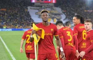 AS Roma vs Lazio: Abraham Bawa Roma Menang Telak 3-0