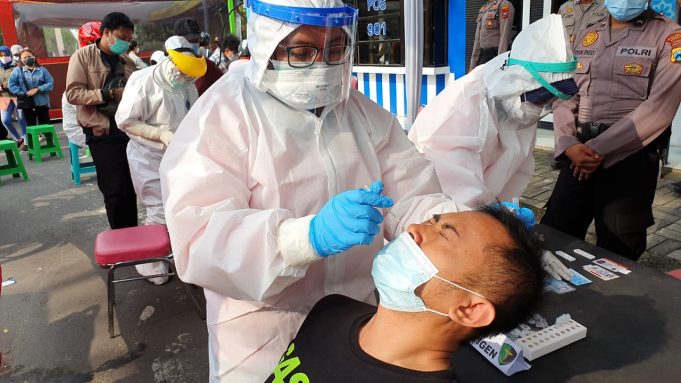 Lebih 1.100 Warga Luar Daerah Dirapid Test Gratis Selama LiburImlek