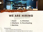 WE ARE HIRING! KEDAI KOPI