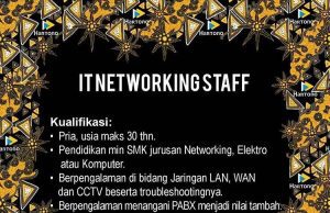 IT NETWORKING STAFF
