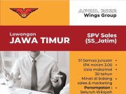 Lowongan Jawa Timur SPV SALES