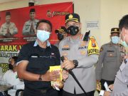 Polresta Sidoarjo Buka Gerai Vaksinasi Di Terminal Purabaya, Bagi Pemudik.