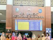Peringati Hari Kartini, Polwan Polda Jatim Berikan Pelayanan dengan Busana Kebaya