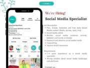 WE’RE HIRING! SOCIAL MEDIA SPECIALIST