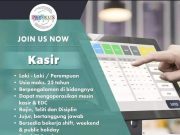 LOWONGAN KERJA KASIR