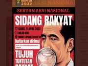 7 Tuntutan Demo Mahasiswa Hari Ini 21 April 2022