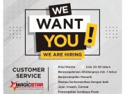 WE ARE HIRING CUSTOMER SERVICE