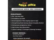 LOWONGAN KERJA KRU GUDANG