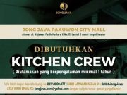 LOWONGAN KERJA KITCHEN CREW