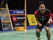 Motivasi Sosok Hendra di Balik Kemenangan Anthony Ginting