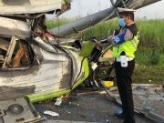 Kecelakaan Bus Tewaskan 12 Penumpang, dipicu supir mengantuk