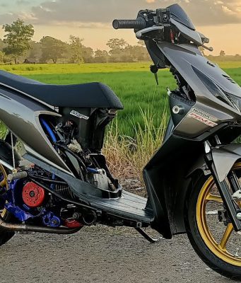 Tren Modifikasi Beat Karbu Ala Road Race, Hedon Parah…