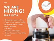 WE ARE HIRING! BARISTA