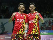 Kalahkan Wakil China, Fajar/Rian Juara Indonesia Masters!