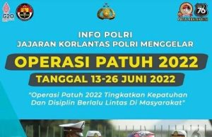 Gelar Operasi Patuh 2022 Seluruh Indonesia, Ini Sasarannya..