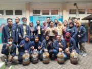KKN Wijaya Putra Surabaya, Mahasiswa kelola sampah organik