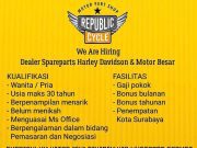 WE ARE HIRING MOTOR PART SHOP