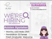 WE ARE HIRING ASISTEN APOTEKER