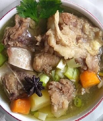 Resep Bumbu Sop Daging Sapi dengan Iga Kuah Kuning