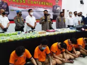 8 Pengedar Narkoba di Surabaya Terancam Hukuman Mati