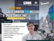 WE ARE HIRING SALES COUNTER & SALES CONSULTANT