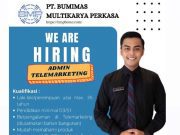 WE ARE HIRING ADMIN TELEMARKETING