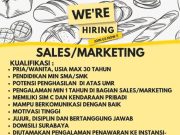 WE ARE HIRING SALES/MARKETING ROTI