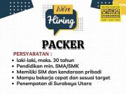 WE ARE HIRING PACKER