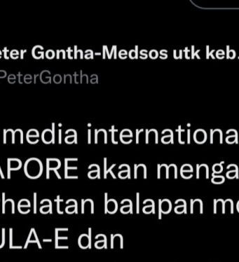 Singapura Ambil Alih Perhelatan Balap Mobil Listrik?